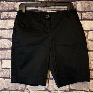 Ann Taylor LOFT Black Shorts Size 4